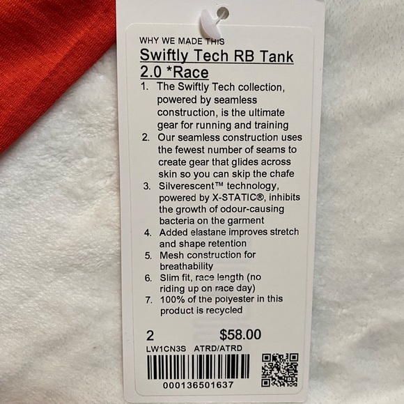 Lululemon Tank Top - Picture 3 of 3